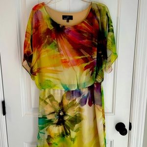 Pattern summer dress